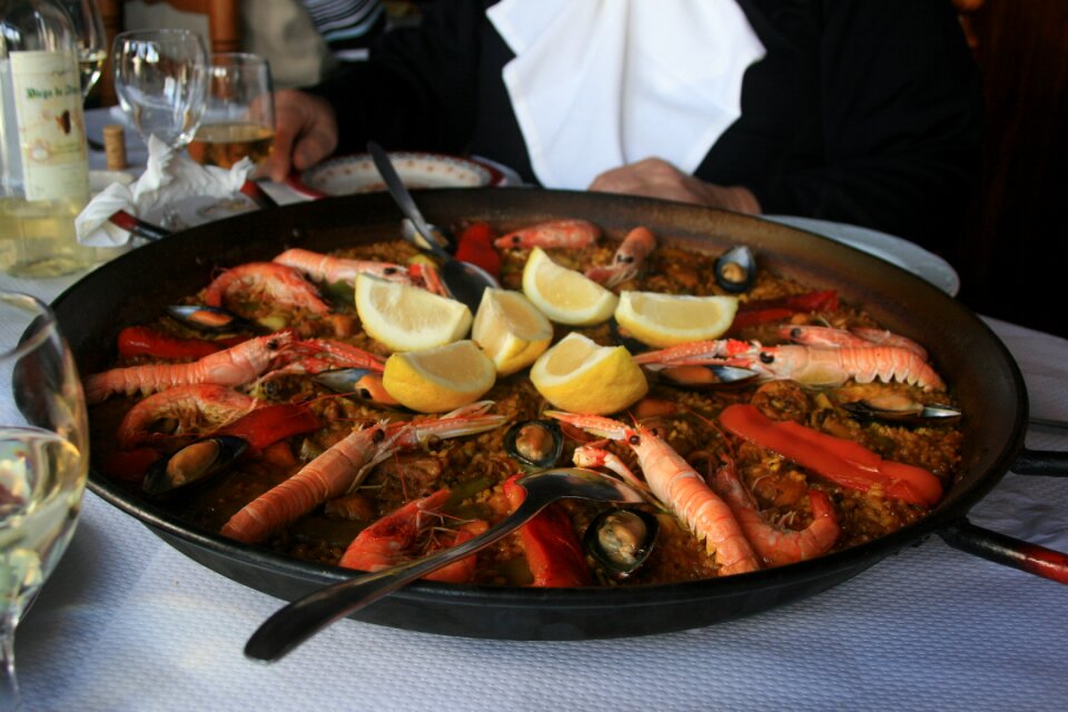 Spain pan main course
