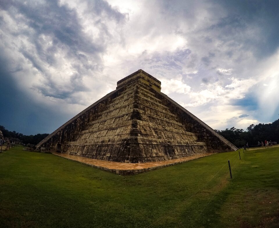 Maya ruins old