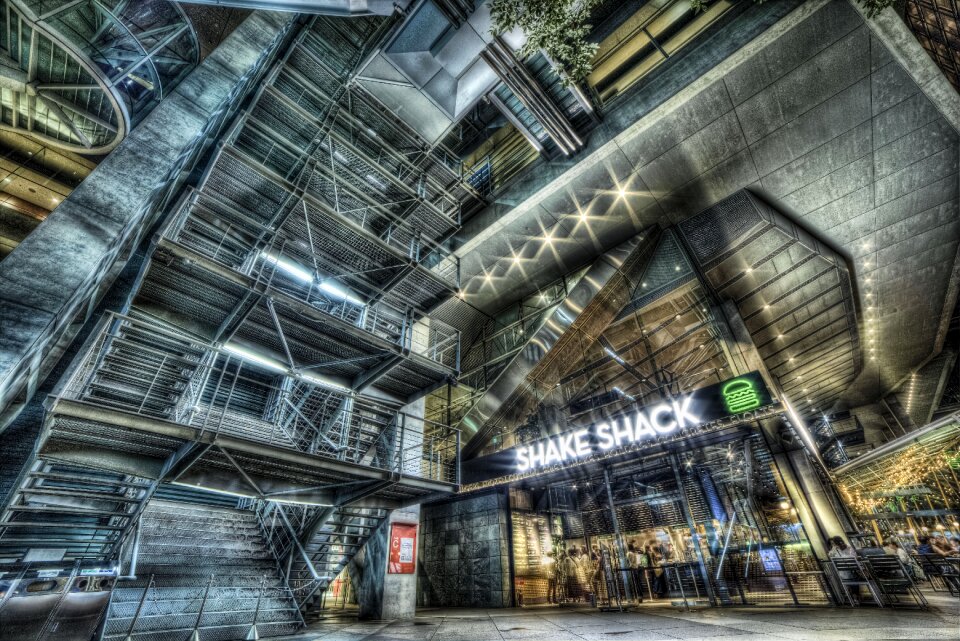 Structure modern architecture design