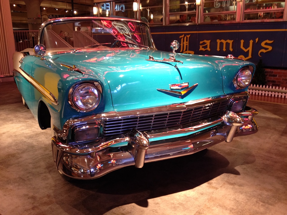 Blue chrome motor