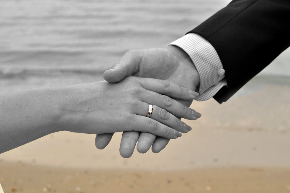 Ceremony romantic groom