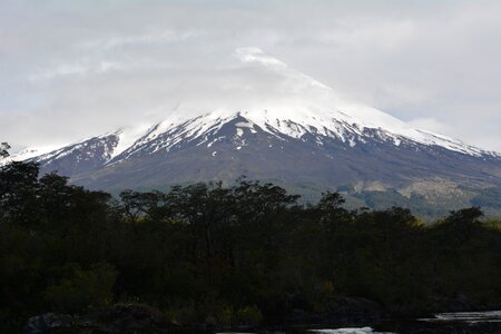 Volcano osorno chile