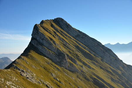 Alps summit switzerland