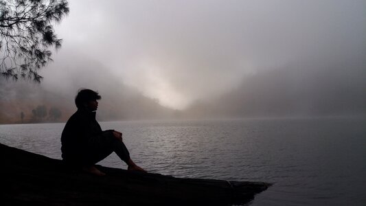 Lake siluet