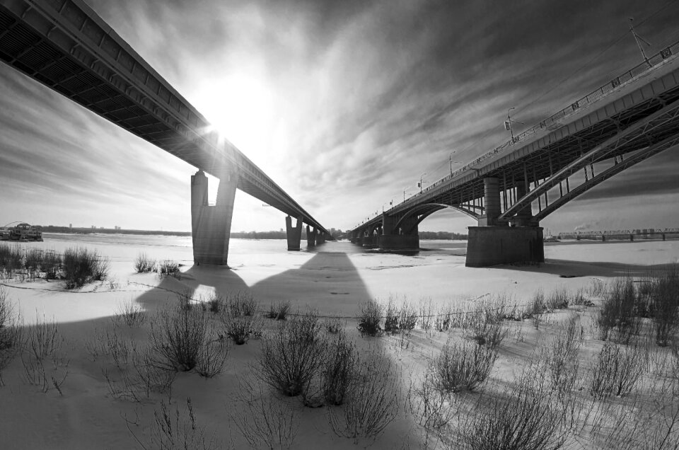 Snow municipal novosibirsk