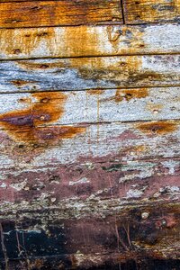 Peeling paint surface boards