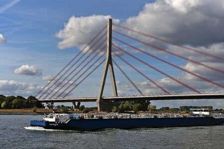 Architecture building bridge