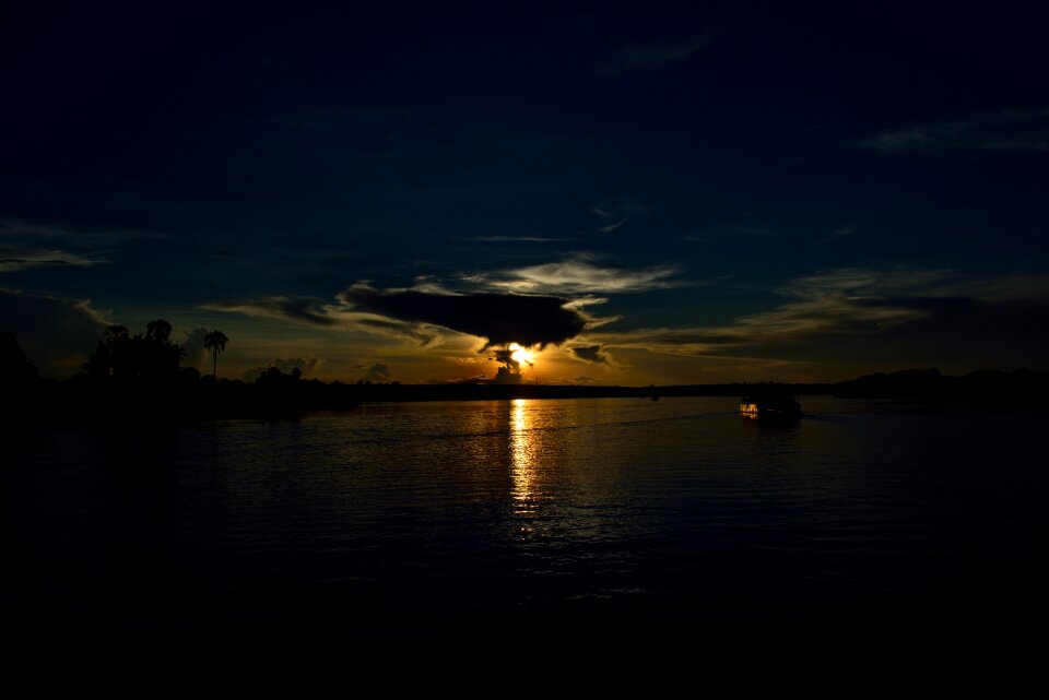 Sunset zambezi victoria falls
