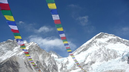 Everest mountaineering mountain photo