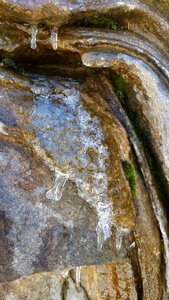 Winter frozen nature