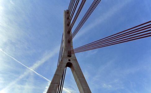 Architecture building bridge