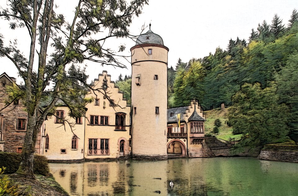 Mespelbrunn places of interest spessart