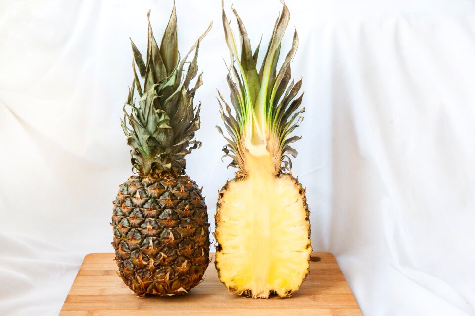 Vitamins delicious pineapples
