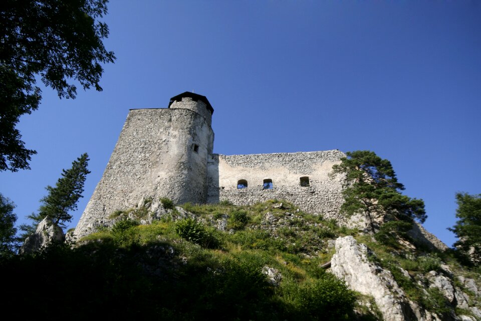 Ruin middle ages fortress