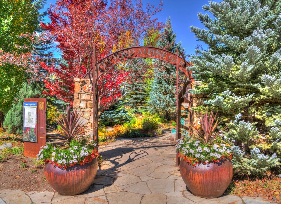 Colorado betty ford gardens entrance