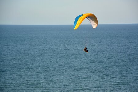 Color veil color blue orange yellow wind photo