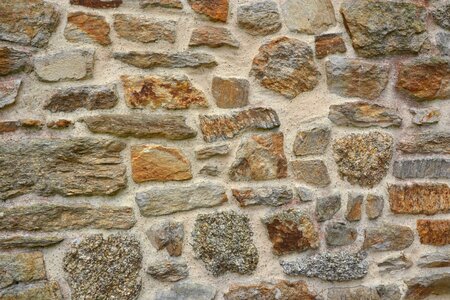 Stone wall structure background photo