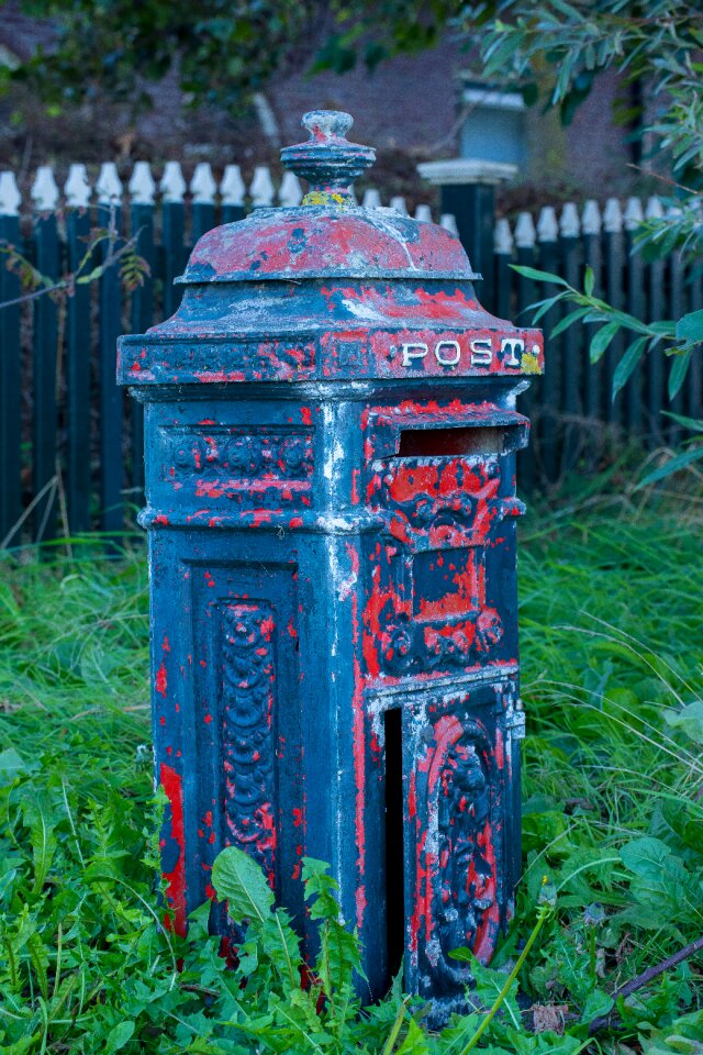 Letters old weathered