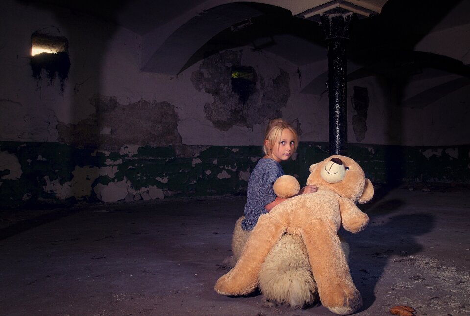 Childhood innocence expression