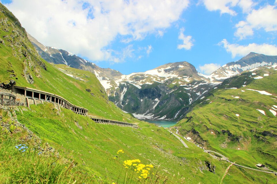 Mountains nature panorama