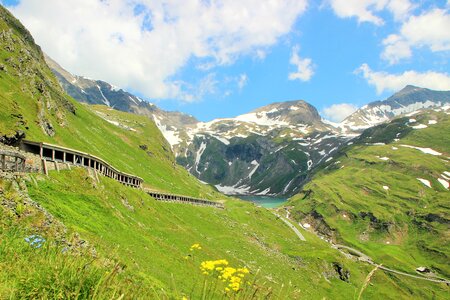 Mountains nature panorama