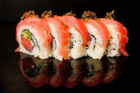 Sushi salmon sushi bar