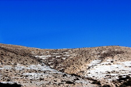 Blue landscape nature photo