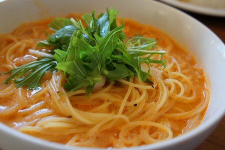 Tomato soup spaghetti