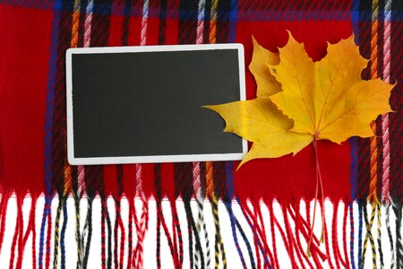 Plate chalk sign black