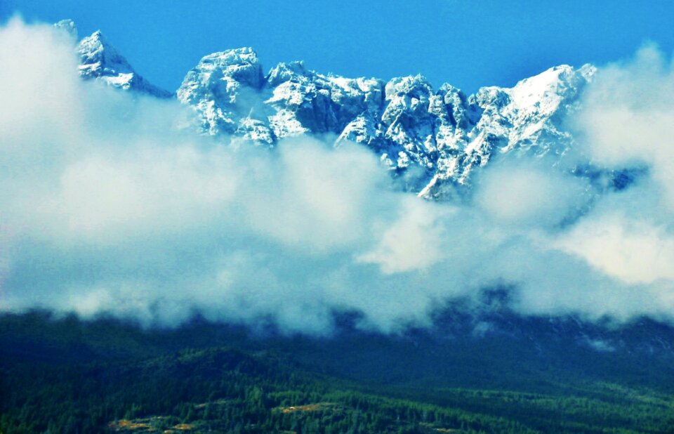 Travel landscape sky