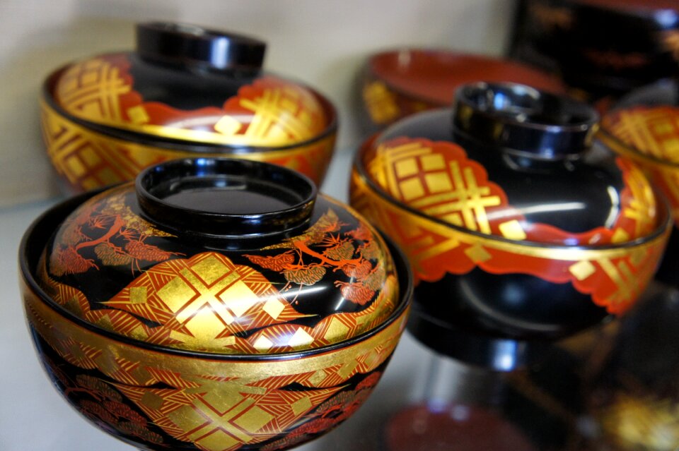 Japan lacquerware hidehiranuri