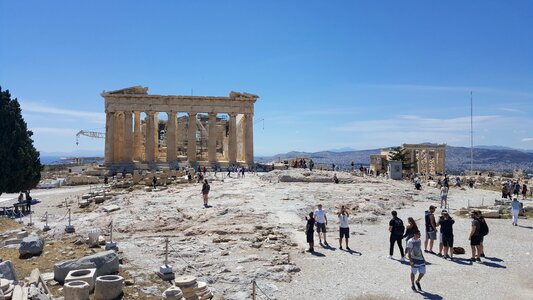 Scattered stone tourism photo