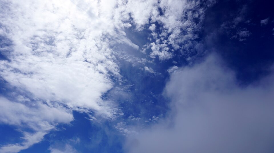 Cloud indigo sky photo