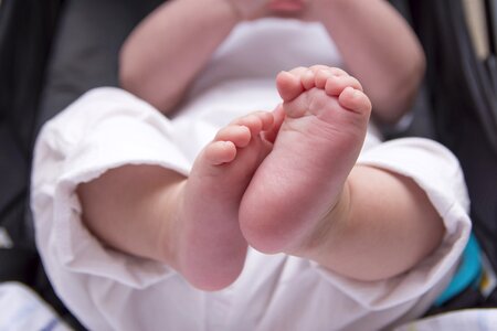 Foot adorable details