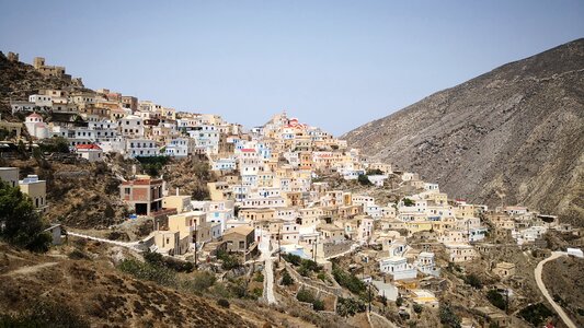 Greece karpathos olympos photo