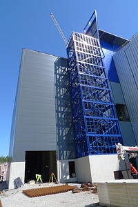 Blue construction engineering