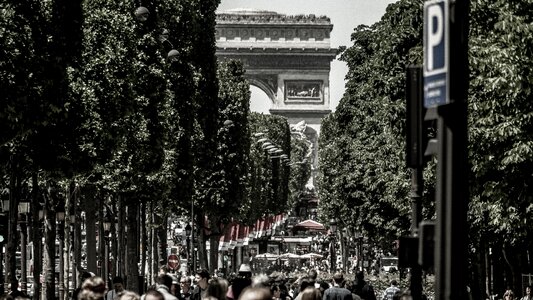 Arc-de-triomphe monument france photo