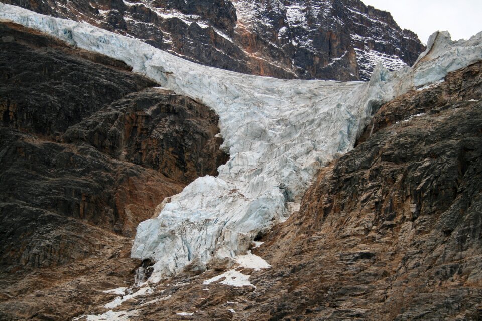 Glacier landscape mountain