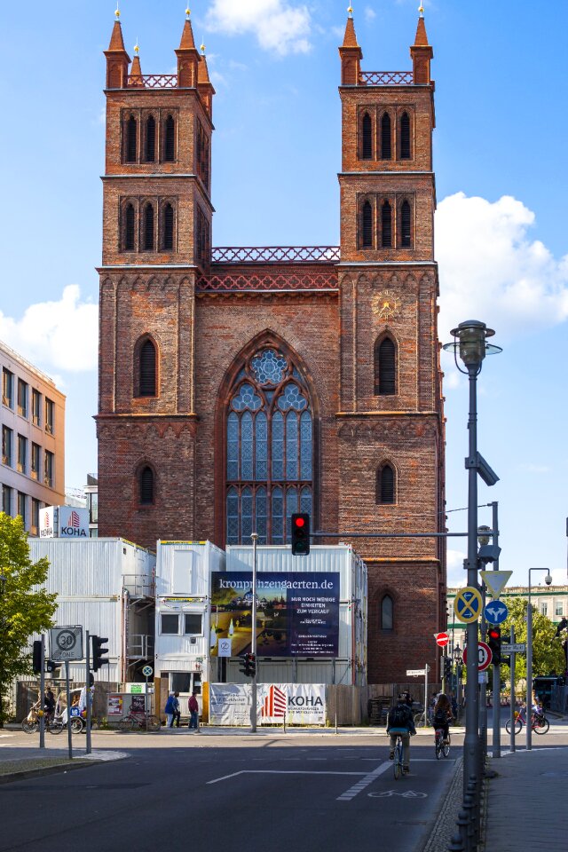 Berlin historic preservation friedrichswerder church