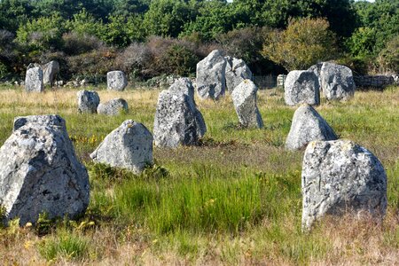 Brittany mégalithe stones photo
