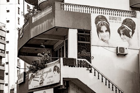 Poster woman beirut