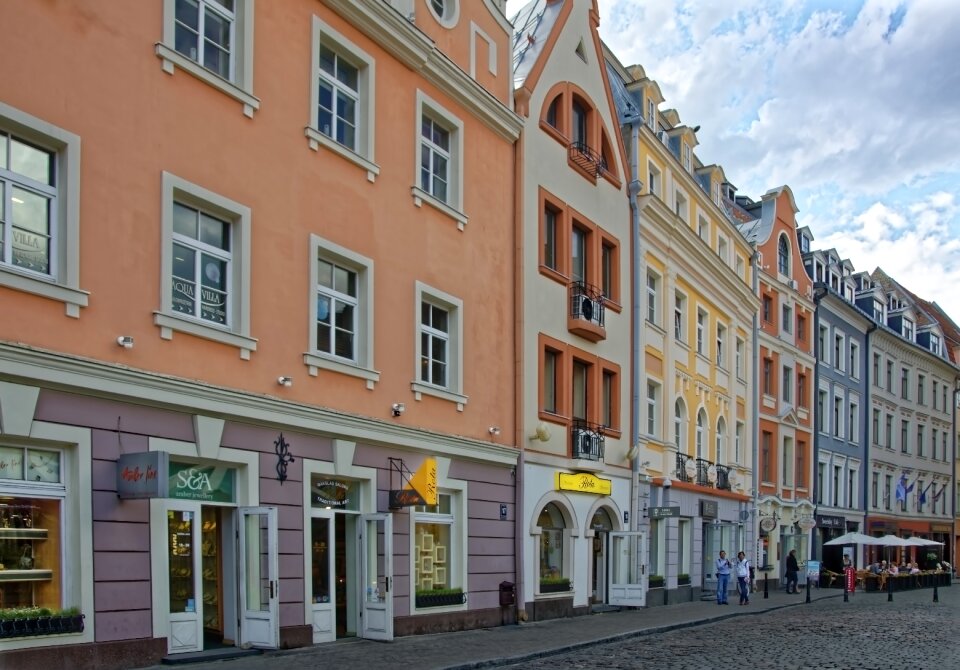 Architecture building facades