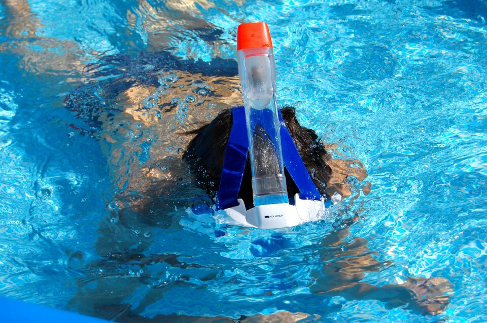 Swimmer water young
