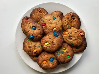 Colorful dessert candy