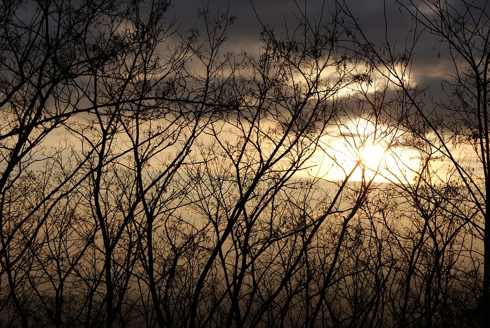 Sunset twilight landscapes