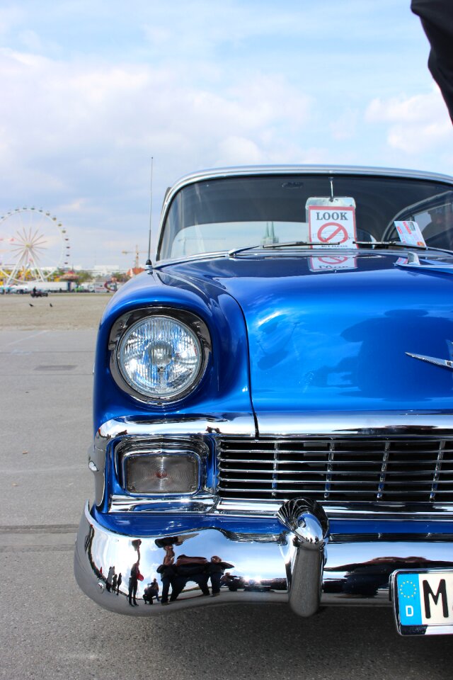 Classic automotive retro