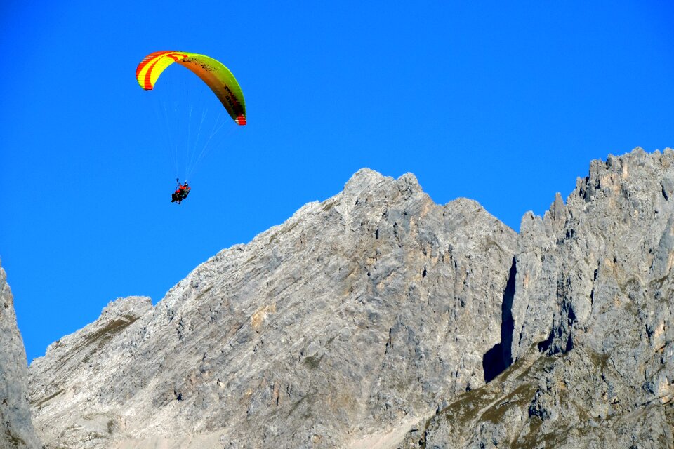 Tandem flight wilderkaiser tyrol