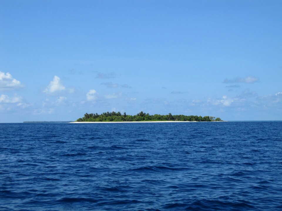 Maldives ocean island