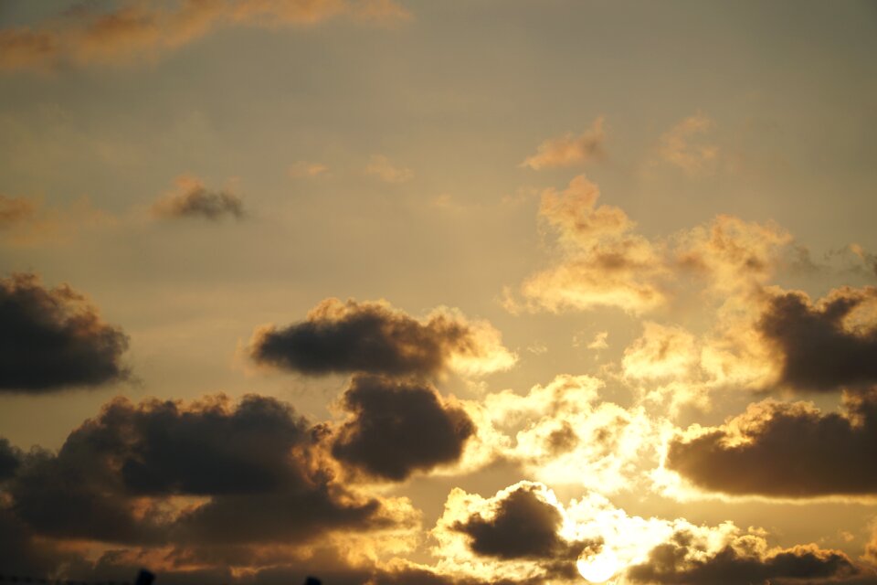 Sky evening cloud