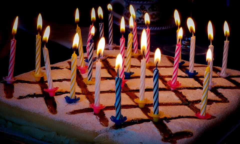 Sweet candles happy